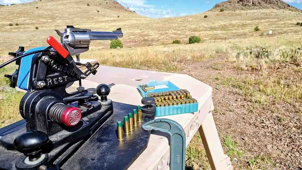 To test all loads, a Ransom International Master Series Rest was used. It proved reliable and repeatable all day long, which is more than I could say for my wrists.